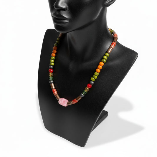 Agate & Wooden Beads